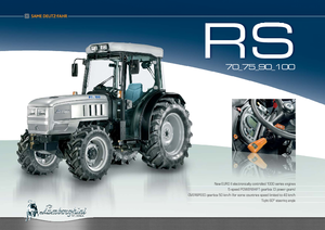 Traktory z napędem 4WD Lamborghini RS 75 schmal