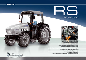 Traktory z napędem 4WD Lamborghini RS 100 DT