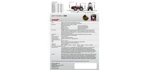 Traktory z napędem 4WD Carraro SRH 9800 Infinity