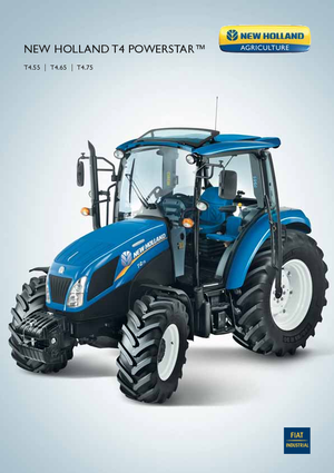 Traktory z napędem 4WD New Holland T 4.55 Powerstar (100)