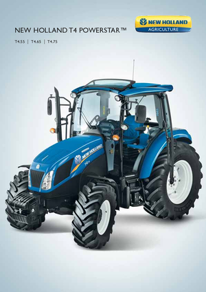 Traktory z napędem 4WD New Holland T 4.55 Powerstar (100)