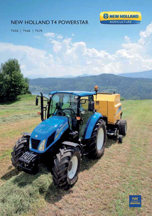 Traktory z napędem 4WD New Holland T 4.55 Powerstar (100)