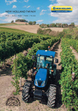 Traktory z napędem 4WD New Holland T 4.85 N