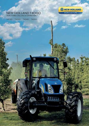 Traktory z napędem 4WD New Holland T 4050 (101)