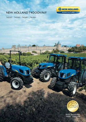 Traktory z napędem 4WD New Holland T 4040 F (101)
