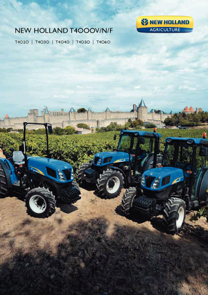 Traktory z napędem 4WD New Holland T 4040 F (101)