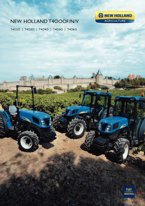 Traktory z napędem 4WD New Holland T 4040 F (101)