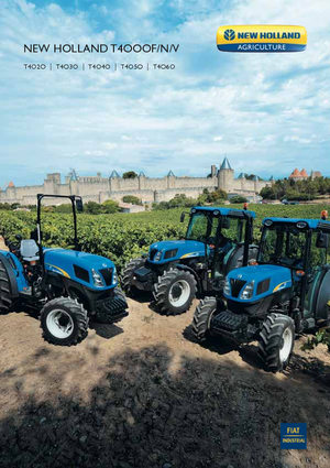 Traktory z napędem 4WD New Holland T 4060 F (700)