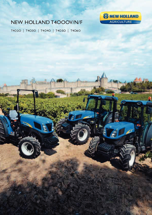 Traktory z napędem 4WD New Holland T 4060 F (700)