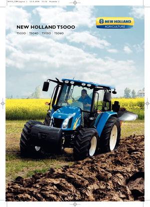 Traktory z napędem 4WD New Holland T 5040 (100)