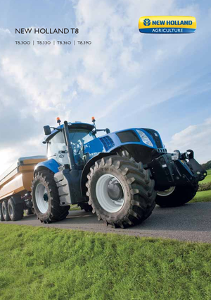 Traktory z napędem 4WD New Holland T 8.300 (100)
