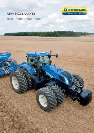 Traktory z napędem 4WD New Holland T 8.300 (100)