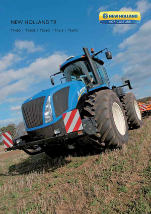 Traktory z napędem 4WD New Holland T 9.450 (300)