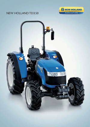 Traktory z napędem 4WD New Holland TD 3.50