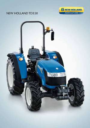 Traktory z napędem 4WD New Holland TD 3.50