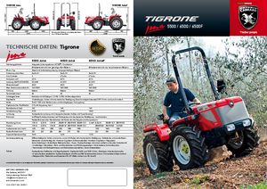 Traktory z napędem 4WD Carraro Tigrone 5500