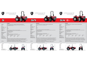 Traktory z napędem 4WD Carraro Tigrone SN 6500 V