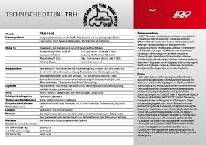 Traktory z napędem 4WD Carraro TRH 9800