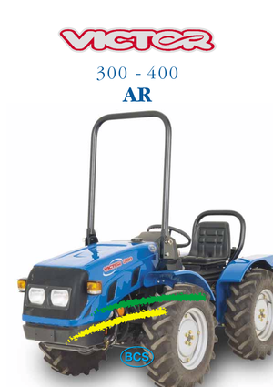 Traktory z napędem 4WD BCS Victor 400 AR