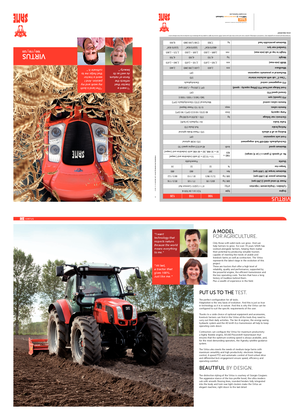 Traktory z napędem 4WD SAME Virtus 120 DT