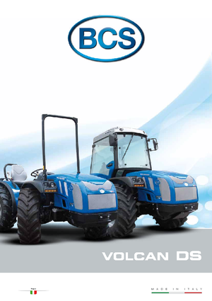 Traktory z napędem 4WD BCS Volcan 950 DS