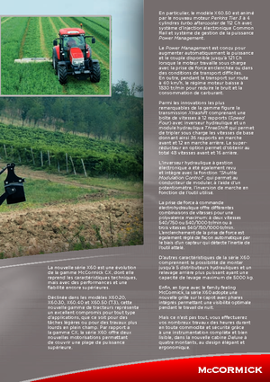 Traktory z napędem 4WD McCormick X 60.30