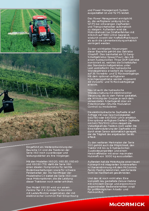 Traktory z napędem 4WD McCormick X 60.30