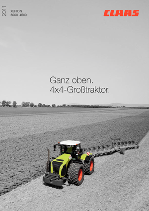Traktory z napędem 4WD Claas Xerion 5000 Trac