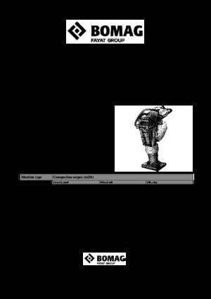 Ubijaki wibracyjne diesel i benzynowe Bomag BVT 65