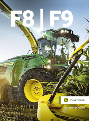 Maszyny do zbioru pasz z napędem 4WD John Deere F8 400 
