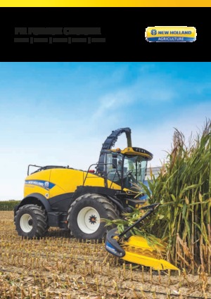 Maszyny do zbioru pasz z napędem 4WD New Holland FR 550 