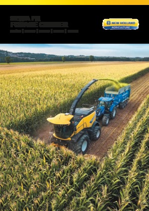 Maszyny do zbioru pasz z napędem 4WD New Holland FR 480 