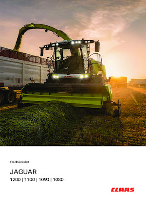 Maszyny do zbioru pasz z napędem 4WD Claas Jaguar 1090