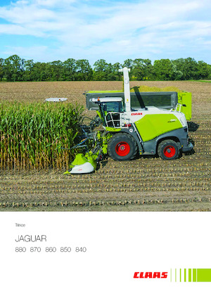 Maszyny do zbioru pasz z napędem 4WD Claas Jaguar 870
