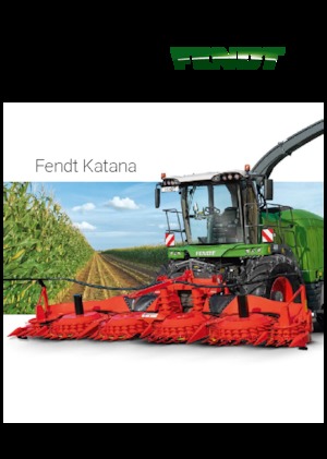 Maszyny do zbioru pasz z napędem 4WD Fendt Katana 650