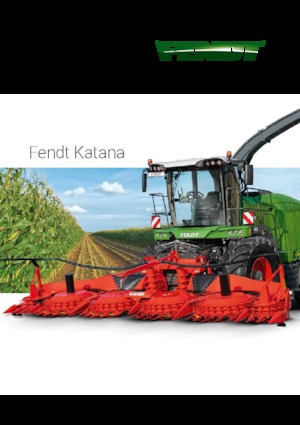 Maszyny do zbioru pasz z napędem 4WD Fendt Katana 650