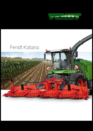 Maszyny do zbioru pasz z napędem 4WD Fendt Katana 650