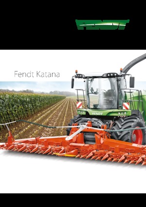 Maszyny do zbioru pasz z napędem 4WD Fendt Katana 85