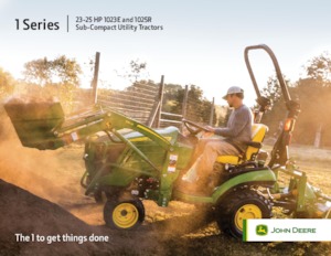 Ciągniki kompaktowe John Deere 1023E