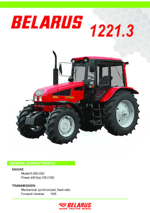 Traktory z napędem 4WD Belarus 1221.3