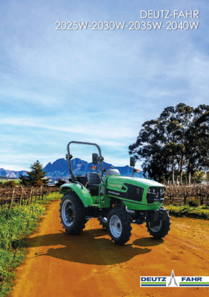 Traktory z napędem 4WD DEUTZ-FAHR 2040W