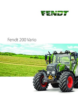Traktory z napędem 4WD Fendt 211 S Vario