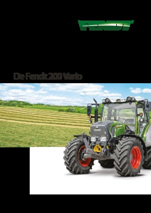 Traktory z napędem 4WD Fendt 211 S Vario