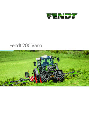 Traktory z napędem 4WD Fendt 211 S Vario Power