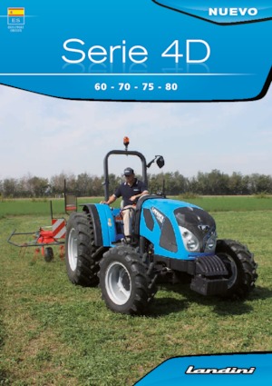 Traktory z napędem 4WD Landini 4-075D T3