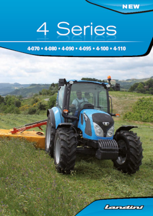 Traktory z napędem 4WD Landini 4-095