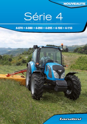 Traktory z napędem 4WD Landini 4-110