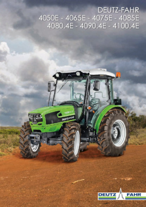 Traktory z napędem 4WD DEUTZ-FAHR 4050 E