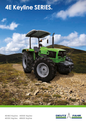 Traktory z napędem 4WD DEUTZ-FAHR 4055E Keyline