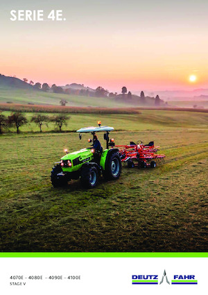 Traktory z napędem 4WD DEUTZ-FAHR 4080 E